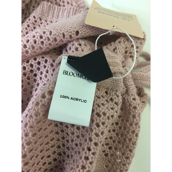 BLOOMCHIC 14-16 1X Plus Pink Heart Pattern Textured Swim Cover Up NWT B97 - Picture 9 of 9